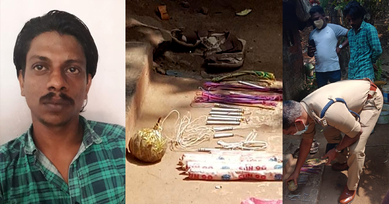 മലപ്പുറത്ത് വീട്ടില്‍ നിന്ന് സ്ഫോടകവസ്തുക്കള്‍ പിടികൂടി; ഒരാള്‍ അറസ്റ്റില്‍
