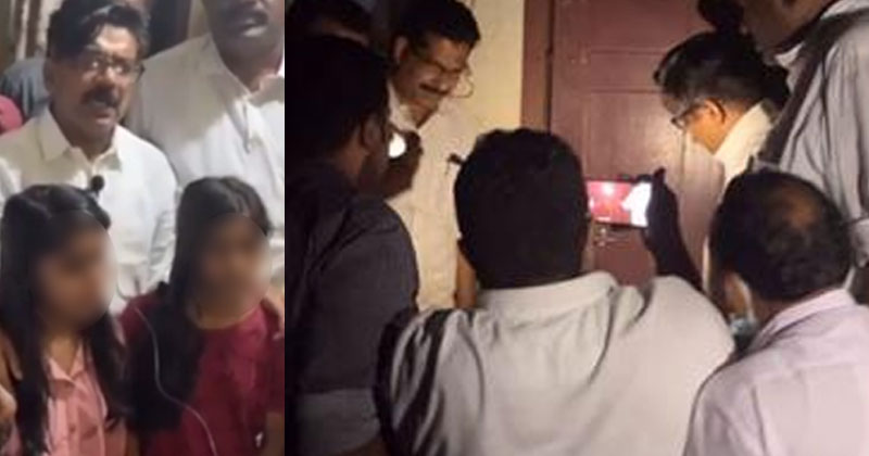 കുട്ടികള്‍ മാത്രമുള്ള വീട് ജപ്തി ചെയ്ത് ബാങ്കിന്‍റെ ക്രൂരത; പൂട്ട് പൊളിച്ച് കുട്ടികളെ വീടിനുള്ളില്‍ കയറ്റി മാത്യു കുഴല്‍നാടന്‍ എംഎല്‍എ