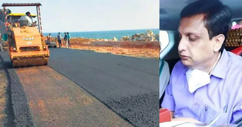 ശംഖുമുഖം റോഡ് നിർമ്മാണത്തില്‍ അഴിമതി; മന്ത്രി മുഹമ്മദ് റിയാസിനെതിരെ പരാതി നല്‍കി യൂത്ത് കോണ്‍ഗ്രസ്
