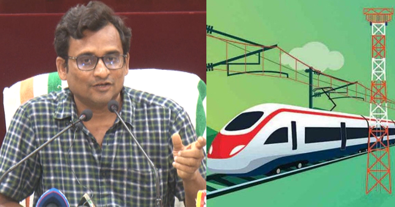 'കെ റെയില്‍ കേരളത്തിന്‍റെ പരിസ്ഥിതിയെ നശിപ്പിക്കും; സിപിഎമ്മിനും ബിജെപിക്കും ഇരട്ടത്താപ്പ്': ശശികാന്ത് സോണാവനെ