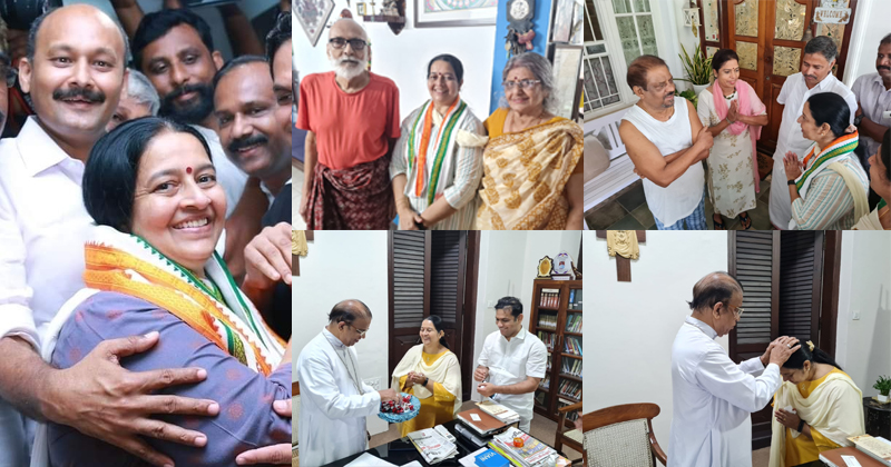 തൃക്കാക്കരയില്‍ വിജയം ഉറപ്പിച്ച് യുഡിഎഫ്, പ്രചാരണം ശക്തം; മൗനത്തിലായി എല്‍ഡിഎഫ് ക്യാമ്പ്