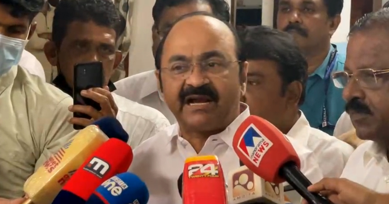 'എന്ത് തെളിവിന്‍റെ അടിസ്ഥാനത്തിലാണ് കോണ്‍ഗ്രസാണെന്ന് പറയുന്നത്? പ്രസ്താവന പോലും നേരത്തെ തയാറാക്കിവെച്ചത്': പ്രതിപക്ഷ നേതാവ്