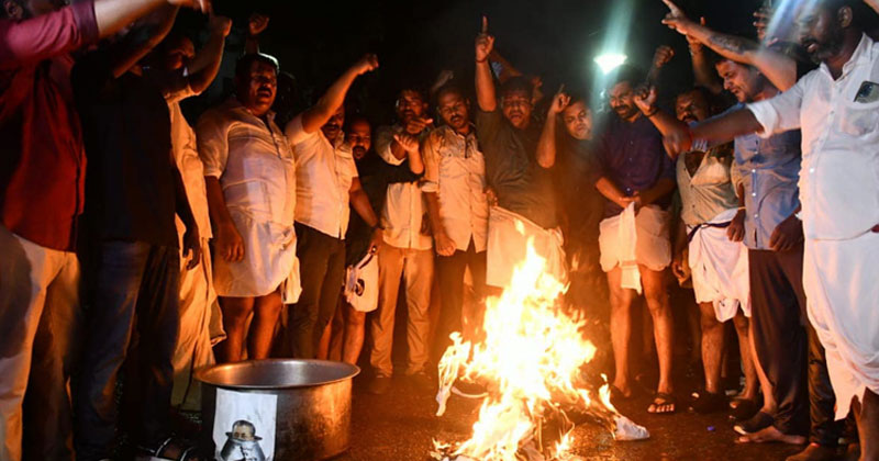 മുഖ്യമന്ത്രിയുടെ രാജിക്കായി ഇന്നും സംസ്ഥാന വ്യാപക പ്രതിഷേധം; ബിരിയാണി ചെമ്പ് ചലഞ്ച്