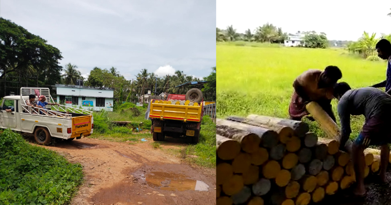 മലപ്പുറത്ത് കെ റെയില്‍ കുറ്റികള്‍ ഇറക്കാന്‍ നീക്കം; കൊണ്ടുവന്ന ലോറിയില്‍ തന്നെ തിരികെ കയറ്റിവിട്ട് നാട്ടുകാർ