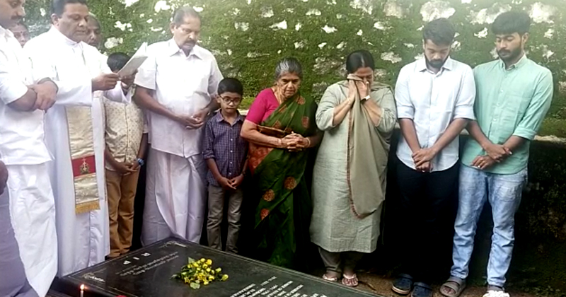 'നിയമസഭയില്‍ പി.ടിയുടെ ശബ്ദമാകും'; വിജയതിലകം ചൂടി പി.ടിയുടെ അടുത്തെത്തി ഉമ