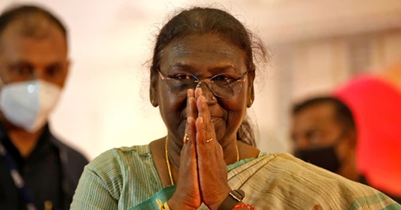 ദ്രൗപദി മുർമു ഇന്ത്യയുടെ പതിനഞ്ചാമത് രാഷ്ട്രപതി