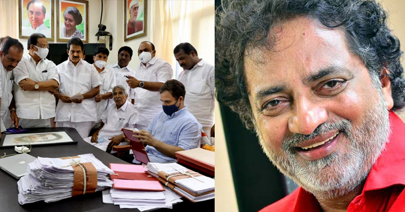 പൊറുക്കുക എന്ന വാക്ക് മലയാളിയെ ഓർമ്മിപ്പിച്ച രാഹുല്‍ ഗാന്ധിക്ക് നൂറില്‍ നൂറ്: ജോയ് മാത്യു