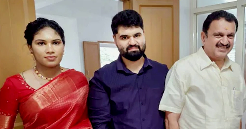 കെ മുരളീധരൻ എം.പിയുടെ മകൻ ശബരീനാഥ് വിവാഹിതനായി
