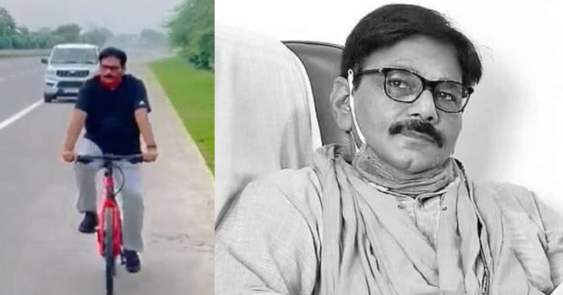 സൈക്കിള്‍ സവാരിക്കിടെ സ്വന്തം മണ്ഡലത്തിലെ റോഡിലെ കുഴിയില്‍ വീണു; ബിജെപി എംഎല്‍എ ആശുപത്രിയില്‍