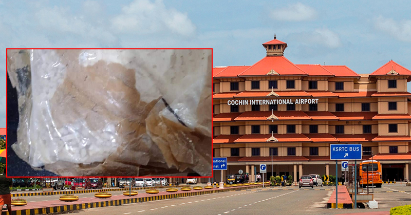 നെടുമ്പാശേരിയില്‍ 60 കോടിയുടെ മയക്കുമരുന്നുമായി മലയാളി പിടിയില്‍