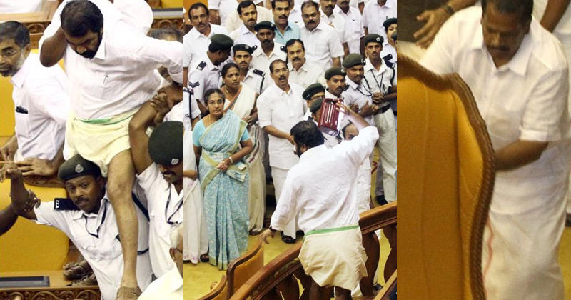 നിയമസഭാ കയ്യാങ്കളി കേസില്‍ കുറ്റം നിഷേധിച്ച് പ്രതികള്‍: ജയരാജന്‍ ഒഴികെയുള്ളവർ ഹാജരായി; കേസ് 26 ലേക്ക് മാറ്റി