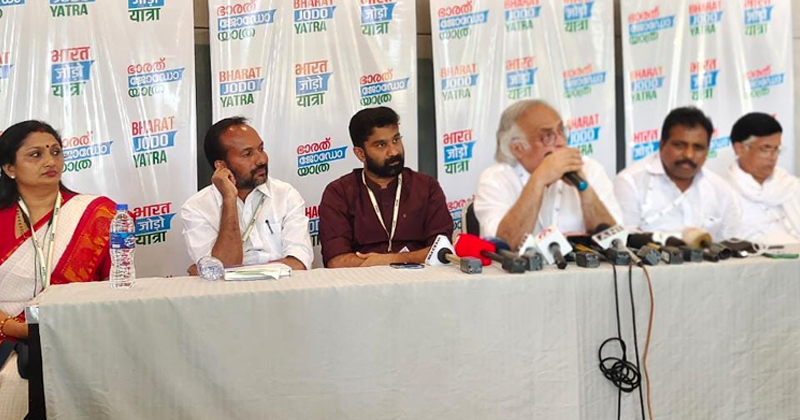 ബിജെപിയെ അധികാരത്തില്‍ നിന്നിറക്കാന്‍ ഭാരത് ജോഡോ യാത്ര കോണ്‍ഗ്രസിന് ശക്തി പകരും: ജയ്റാം രമേശ്