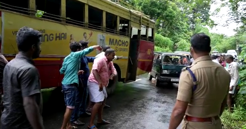 എരുമേലിയില്‍ കെഎസ്ആർടിസി ബസും ടാങ്കർ ലോറിയും കൂട്ടിയിടിച്ചു; നിരവധി പേർക്ക് പരിക്ക്