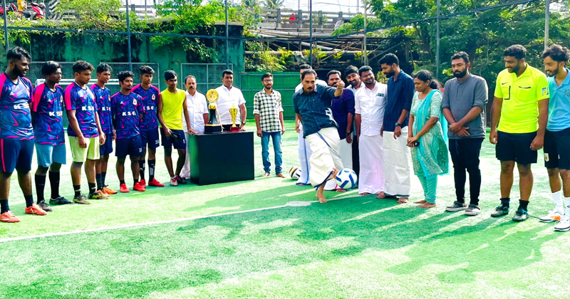 ഭാരത് ജോഡോ യാത്രയുടെ പ്രചരണാര്‍ത്ഥം കെഎസ്‌യു ഫുട്ബോൾ ടൂർണമെന്‍റ് സംഘടിപ്പിച്ചു