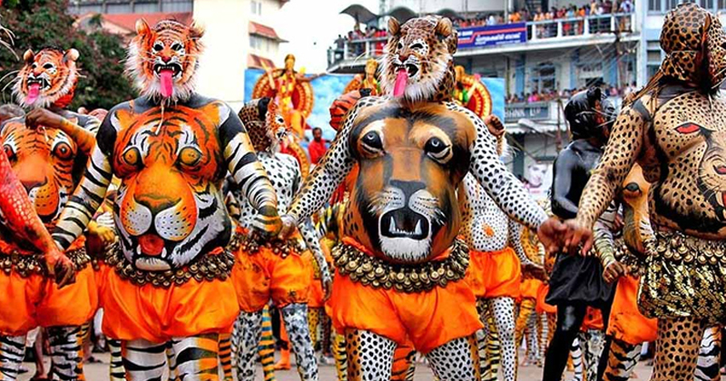 മടയിറങ്ങാന്‍ പുലിക്കൂട്ടം; തൃശൂർ നഗരത്തില്‍ ഞായറാഴ്ച പുലിയിറങ്ങും