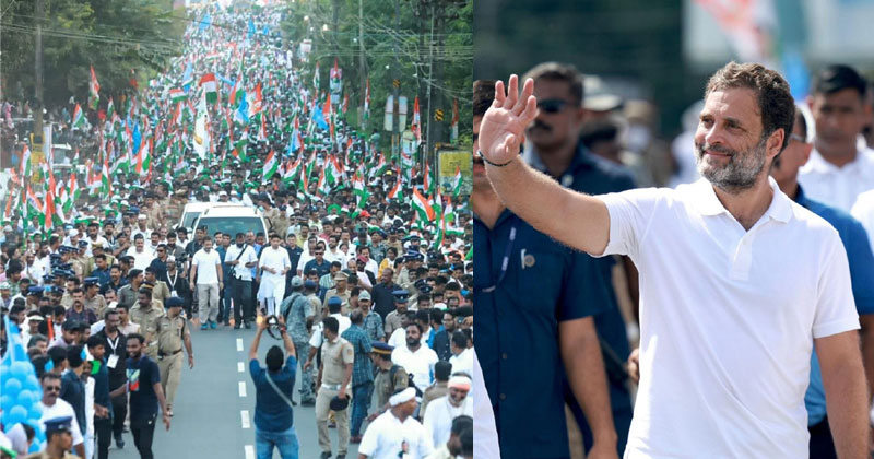 ചരിത്രമെഴുതി ഭാരത് ജോഡോ യാത്ര; കേരളത്തിലെ പര്യടനം പൂർത്തിയാക്കി കർണാടകയിലേക്ക്