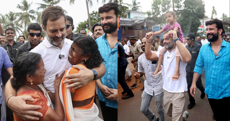 മലപ്പുറത്തെ ജനസാഗരമാക്കി ഭാരത് ജോഡോ പദയാത്ര; ഒപ്പം ചേർന്ന് രമേഷ് പിഷാരടി