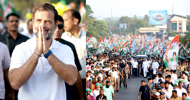 വേർതിരിവുകളുടെ വേലിക്കെട്ടുകള്‍ തകർത്തൊഴുകുന്ന ഐക്യത്തിന്‍റെ മഹാപ്രവാഹം: രാഹുല്‍ ഗാന്ധിയെ ഹൃദയത്തോട് ചേർത്ത് കേരളം; ഭാരത് ജോഡോ യാത്ര ഇനി കർണാടകത്തിലേക്ക്