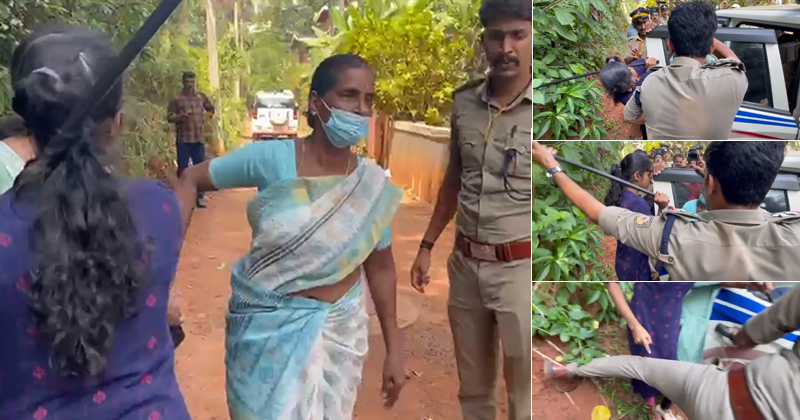 കെഎസ്‌യു മാർച്ചിന് നേരെ പോലീസ് അതിക്രമം: വഴിയാത്രക്കാരിയെ 'പോലീസാക്കി' വിദ്യാർത്ഥിനികള്‍ക്ക് നേരെ ബലപ്രയോഗം, കൂട്ടിന് പുരുഷ പോലീസും; വിവാദം