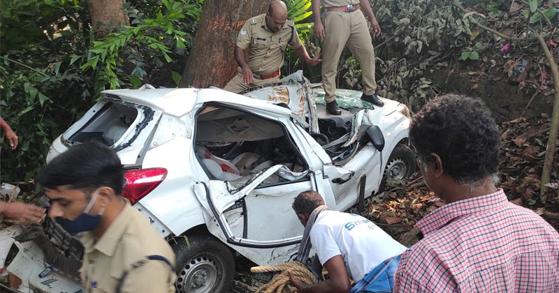 കോളേജ് വിദ്യാർത്ഥികള്‍ സഞ്ചരിച്ച കാർ നിയന്ത്രണം വിട്ട് മറിഞ്ഞു; ഒരാള്‍ മരിച്ചു, അഞ്ച് പേർക്ക് പരിക്ക്