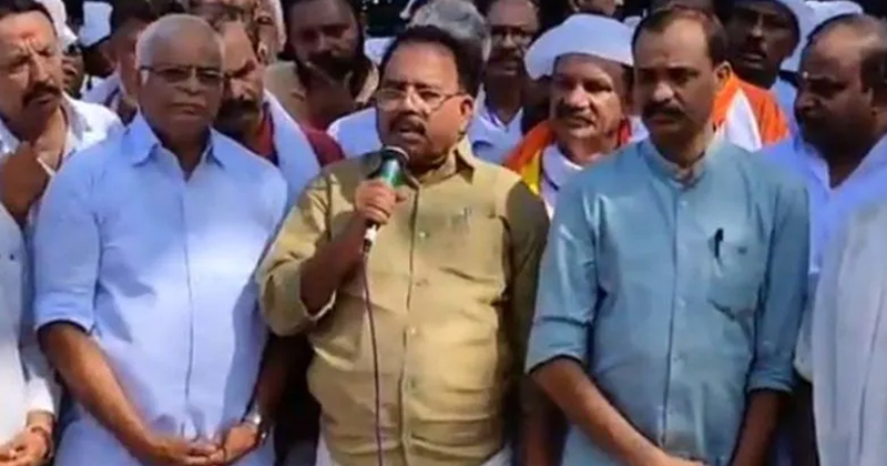 വിഴിഞ്ഞം തുറമുഖ സമരത്തിനെതിരെ ഒന്നിച്ച് സിപിഎമ്മും ബിജെപിയും ; നേതാക്കള്‍ ഒരേ വേദി പങ്കിട്ടു.
