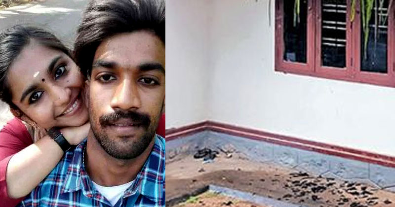 ഷാരോണ്‍ കൊലക്കേസ് പ്രതി ഗ്രീഷ്മയുടെ വീടിന് നേരെ കല്ലേറ്; ജനൽ ചില്ലുകള്‍ തകർന്നു