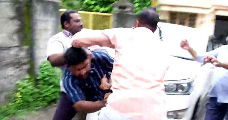 മേയറെ കരിങ്കൊടി കാണിച്ച കെഎസ്‌യുക്കാരെ സച്ചിൻ ദേവിന്‍റെ പേഴ്സണല്‍ സ്റ്റാഫ് മര്‍ദ്ദിച്ചു; സ്പീക്കർക്ക് പരാതി നല്‍കി എം വിന്‍സന്‍റ് എംഎല്‍എ