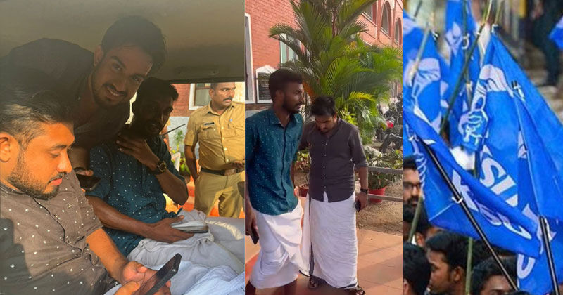 മേയറുടെ രാജി ആവശ്യപ്പെട്ട് കെഎസ്‌യു പ്രതിഷേധം; നഗരസഭാ ഓഫീസിലേക്ക് തള്ളിക്കയറി പ്രവർത്തകർ