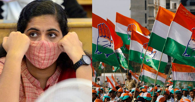 കത്ത് വിവാദത്തില്‍ പ്രതിഷേധം കടുപ്പിച്ച് കോണ്‍ഗ്രസ്; നഗരസഭയ്ക്ക് മുന്നില്‍ അനിശ്ചിതകാല സത്യഗ്രഹം