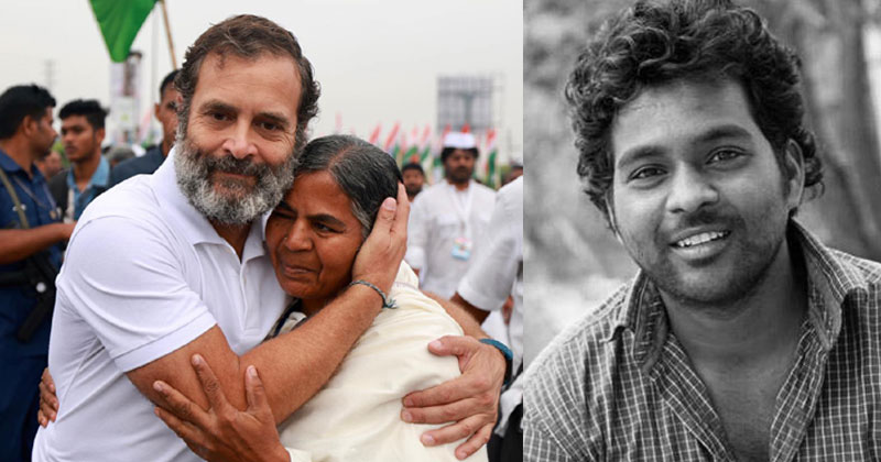 'സാമൂഹിക വിവേചനത്തിനും അനീതിക്കും എതിരായ എന്‍റെ പോരാട്ടത്തിന്‍റെ പ്രതീകം'; ഭാരത് ജോഡോ യാത്രയില്‍ രാഹുല്‍ ഗാന്ധിക്കൊപ്പം രോഹിത് വെമുലയുടെ അമ്മ