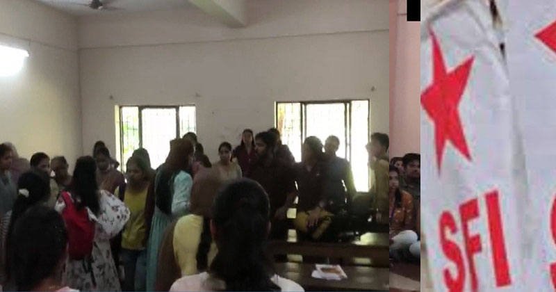 കണ്ണൂർ പാലയാട് യൂണിവേഴ്സിറ്റി ക്യാമ്പസിൽ എസ്‌എഫ്ഐ അക്രമം; മൂന്ന് വിദ്യാർത്ഥികള്‍ക്ക് പരിക്ക്