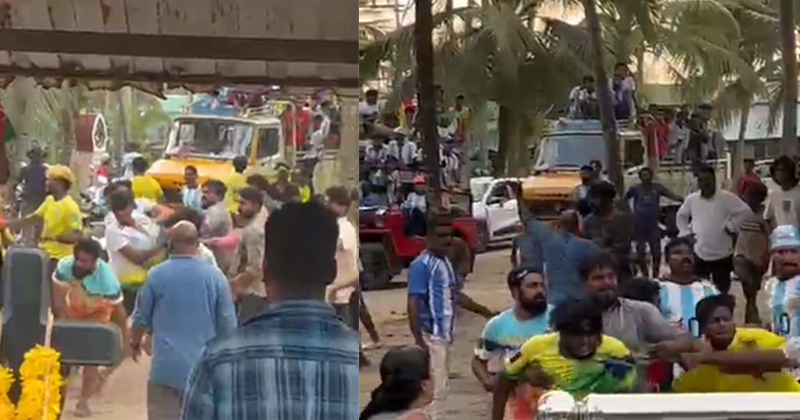 ആവേശം അതിരുവിട്ടു; കൊല്ലത്ത് ബ്രസീൽ - അർജന്‍റീന ആരാധകര്‍ തമ്മിൽ കൂട്ടത്തല്ല്