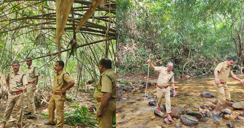 നേര്യമംഗലം വനമേഖലയില്‍ ആയുധധാരികളെ കണ്ടെന്ന് വിവരം; വനം വകുപ്പും പോലീസും തിരച്ചില്‍ നടത്തി