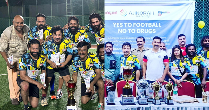 'യെസ് ടു ഫുട്ബോള്‍ നോ ടു ഡ്രഗ്സ്' ; ലഹരി വിരുദ്ധ മാസാചരണത്തോട് അനുബന്ധിച്ച് ഫുട്ബോൾ ടൂർണ്ണമെൻ്റ് സംഘടിപ്പിച്ചു.