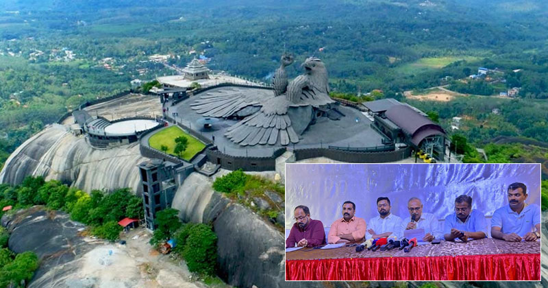 ജടായുപ്പാറ പദ്ധതിയില്‍ നിക്ഷേപം നടത്തി  തട്ടിപ്പിന് ഇരയായ പ്രവാസികള്‍ക്ക് നീതി ലഭിക്കുന്നില്ലെന്ന്  പരാതി; ഇതാണോ നിക്ഷേപ സൗഹൃദ കേരളം? മാധ്യമങ്ങള്‍ക്ക് മുന്നില്‍ പൊട്ടിക്കരഞ്ഞ് നിക്ഷേപകര്‍