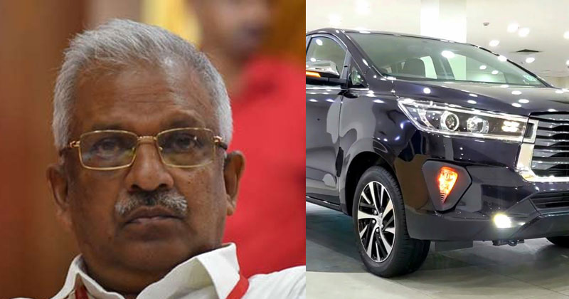 പി ജയരാജനും കറുത്ത ഇന്നോവ; 32 ലക്ഷം രൂപ അനുവദിച്ച് ഖാദി ബോർഡ്