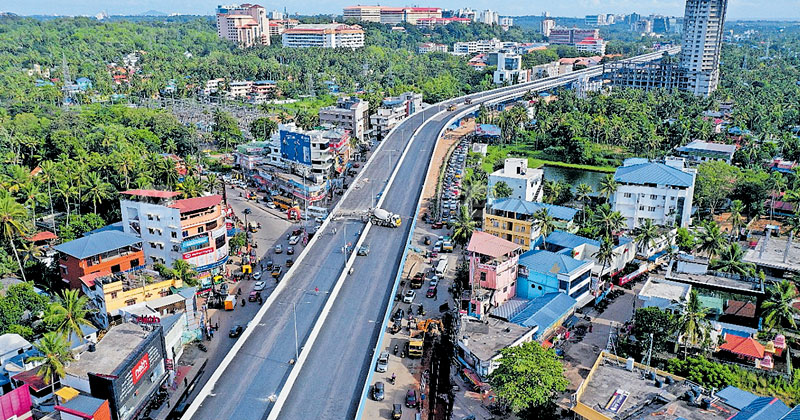 ഔദ്യോഗിക ഉദ്ഘാടനമില്ലാതെ കഴക്കൂട്ടം എലിവേറ്റഡ് ഹൈവേ തുറന്നു