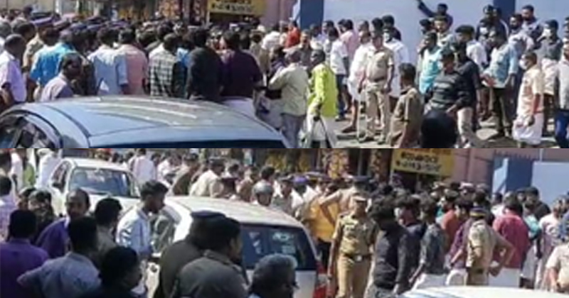എല്‍ഡിഎഫ് പ്രവര്‍ത്തകരുടെ കള്ള വോട്ട് ശ്രമം; റാന്നി അങ്ങാടി സഹകരണ ബാങ്ക് തെരഞ്ഞെടുപ്പിൽ സംഘർഷം
