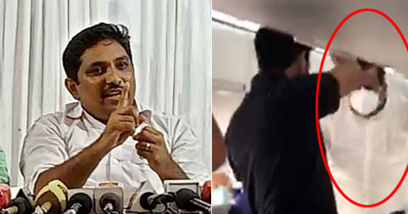 വിമാനത്തിലെ പ്രതിഷേധം: യൂത്ത് കോൺഗ്രസ് കണ്ണൂർ ജില്ലാ പ്രസിഡന്‍റിന് പോലീസ് നോട്ടീസ്; 16ന് ഹാജരാകണം