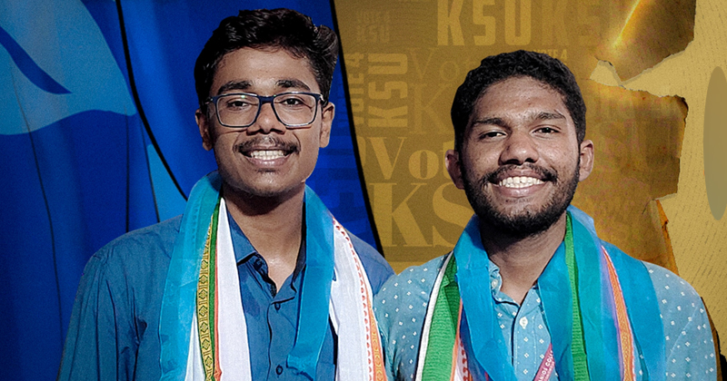 മാർ ഇവാനിയോസ് കോളേജ് യൂണിയൻ തെരഞ്ഞടുപ്പ്; മികച്ച വിജയവുമായി കെ എസ് യു