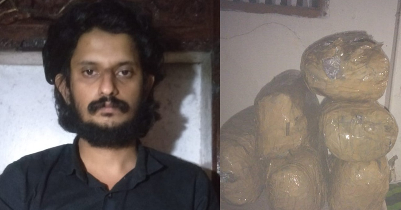 ഏറ്റുമാനൂരിൽ എംഡിഎംഎയും കഞ്ചാവുമായി യുവാവ് പിടിയില്‍