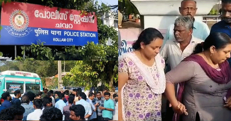 ഉന്നത ഉദ്യോഗസ്ഥന്‍റെ മകളുമായി പ്രണയം; പോക്സോ കേസില്‍ കുടുക്കുമെന്ന് ചവറ സിഐ യുടെ ഭീഷണി; യുവാവ് ആത്മഹത്യ ചെയ്തു; പ്രതിഷേധവുമായി കുടുംബം