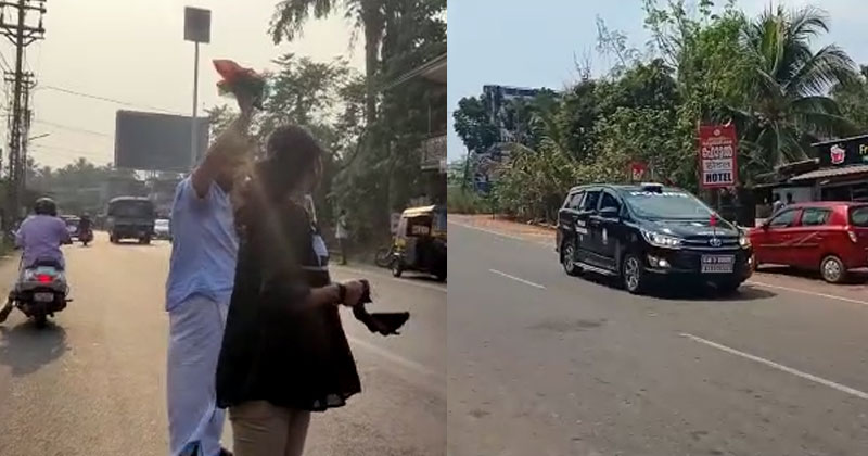 തലശേരിയില്‍ മുഖ്യമന്ത്രിക്കെതിരെ യൂത്ത് കോണ്‍ഗ്രസിന്‍റെ കരിങ്കൊടി പ്രതിഷേധം | VIDEO