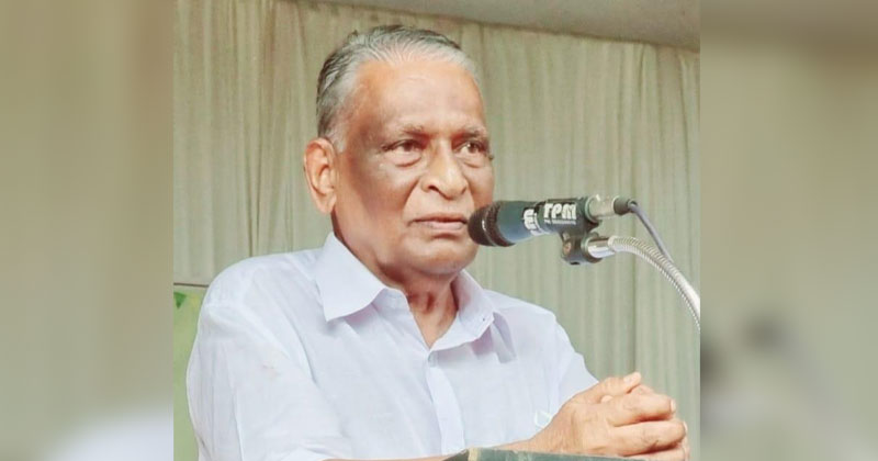 കോണ്‍ഗ്രസ് നേതാവ് പി കൃഷ്ണന്‍ നായർ (84) അന്തരിച്ചു