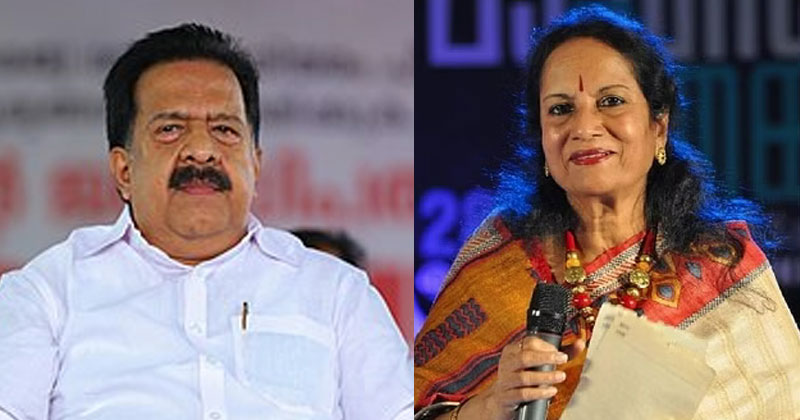 വാണി ജയറാമിന്‍റെ അപ്രതീക്ഷിത വിയോഗത്തില്‍ അനുശോചിച്ച് രമേശ് ചെന്നിത്തല
