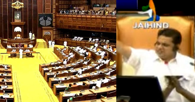 'മര്യാദ കാണിക്കണം, മുഖ്യമന്ത്രിയെ അവർ തടസപ്പെടുത്തിയില്ല'; ഭരണപക്ഷത്തിനെതിരെ രോഷാകുലനായി സ്പീക്കർ