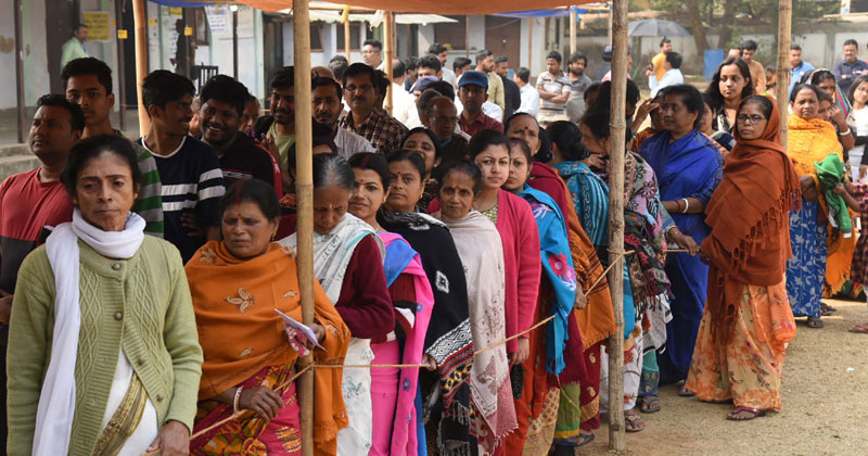 ത്രിപുരയിൽ മികച്ച പോളിംഗ്; 4 മണി വരെ 81.1%