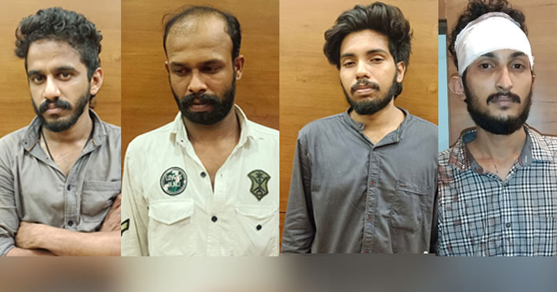 കണ്ണൂർ തലശേരിയില്‍ ബ്രൗൺ ഷുഗറുമായി 4 പേർ പിടിയിൽ