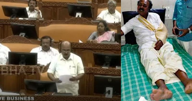 തന്നെ ആക്രമിച്ച കേസില്‍ 3 സിപിഎം സാക്ഷികള്‍ കൂറുമാറി; സിപിഎമ്മിന്‍റെ വാദത്തെ സഭയില്‍ പൊളിച്ച് സിപിഐ എംഎല്‍എ ഇ ചന്ദ്രശേഖരന്‍