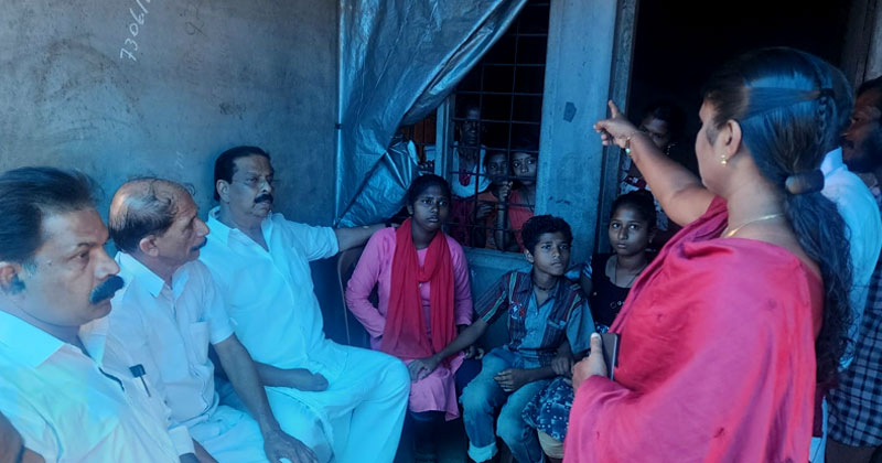 കാട്ടാനയുടെ ആക്രമണത്തില്‍ കൊല്ലപ്പെട്ട രഘുവിന്‍റെ വീടിന്‍റെ പണി കെപിസിസി പൂര്‍ത്തികരിച്ച് നല്‍കും: കെ സുധാകരന്‍ എംപി